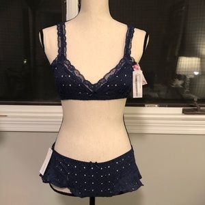 Lili Piache cotton love bra & panty set